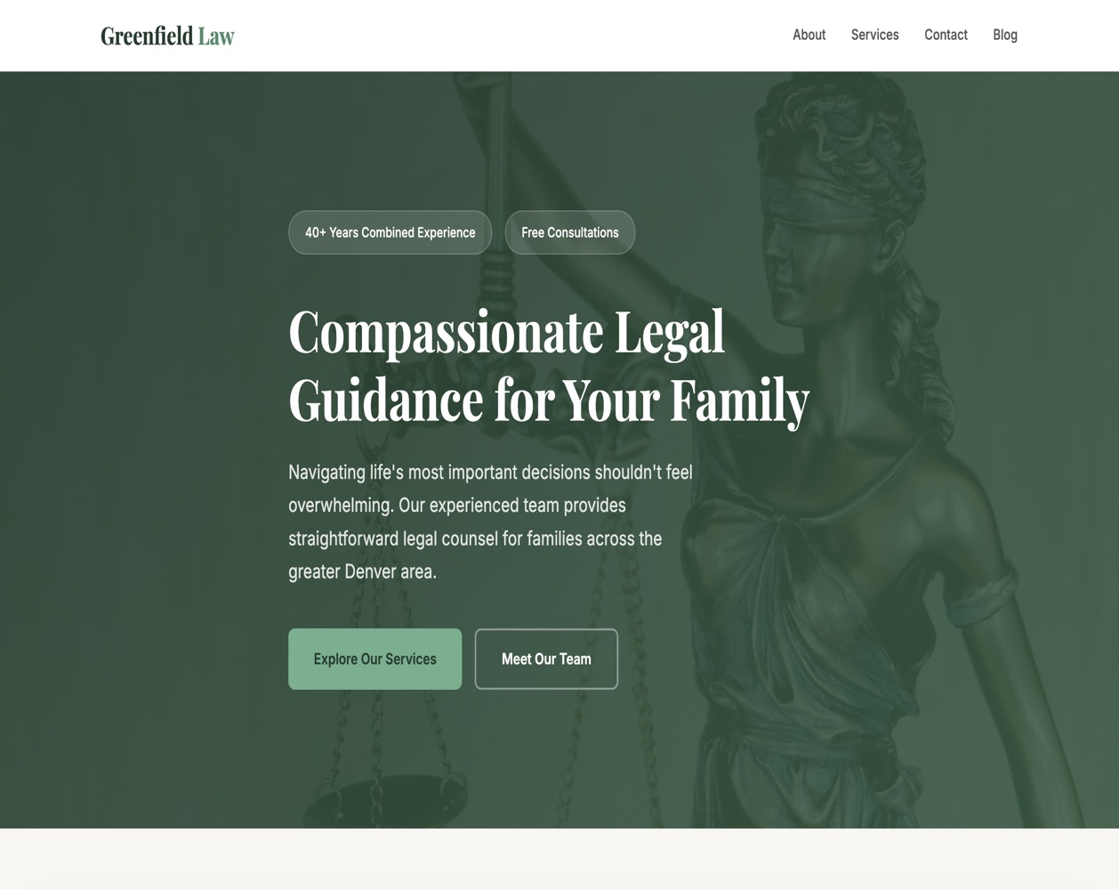 Greenfield Law — built by SiteGlowUp